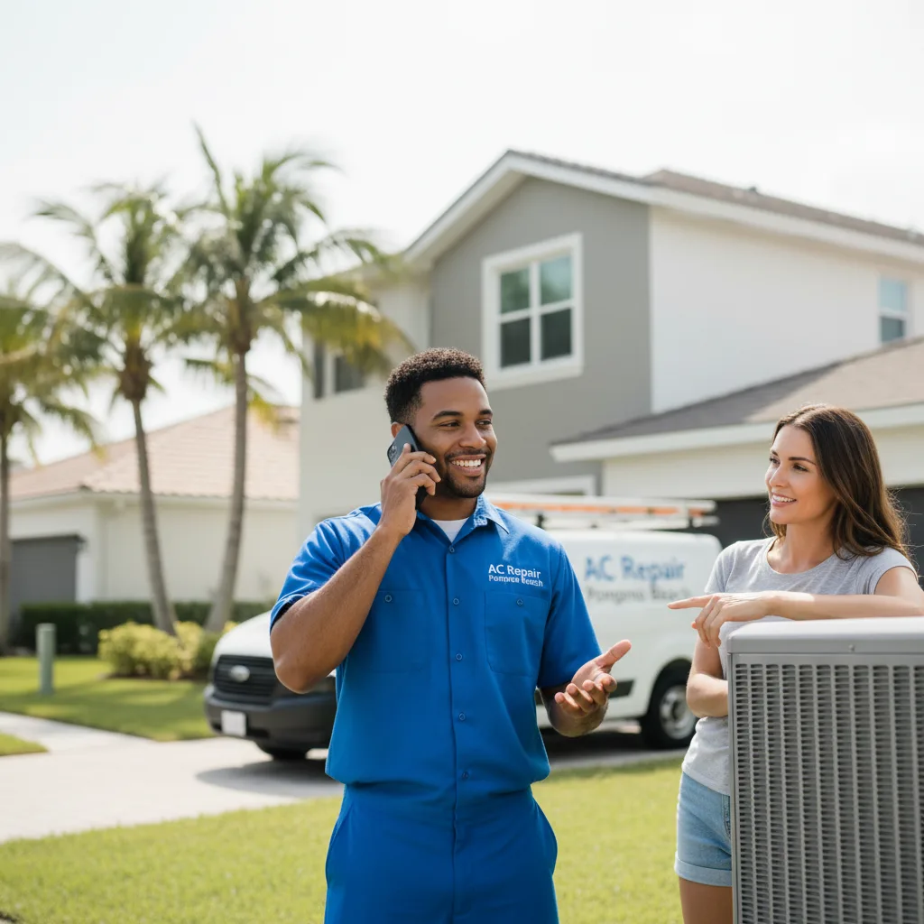 AC Repair Pompano Beach customer support in Sandy Spring